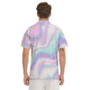 Holographic Psychedelic Men's Golf Shirts-grizzshop