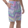 Holographic Psychedelic Men's Shorts-grizzshop