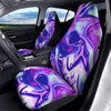 Holographic Purple Print Pattern Car Seat Covers-grizzshop