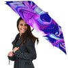 Holographic Purple Print Pattern Umbrella-grizzshop