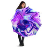 Holographic Purple Print Pattern Umbrella-grizzshop