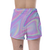 Holographic Women's Shorts-grizzshop