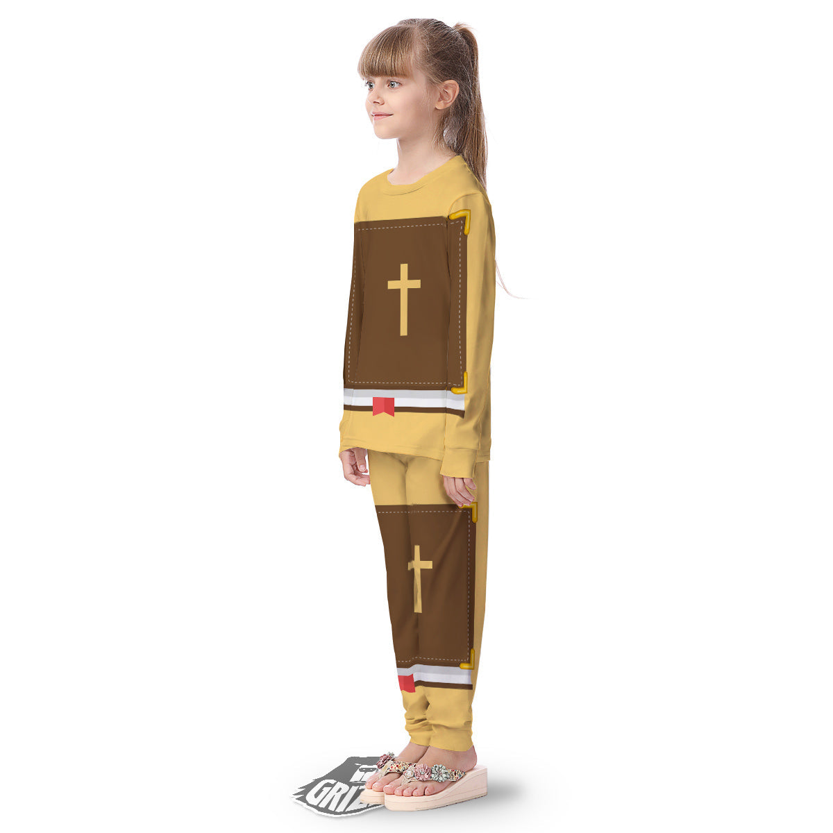 Holy Bible Christian Print Kid's Pajamas-grizzshop