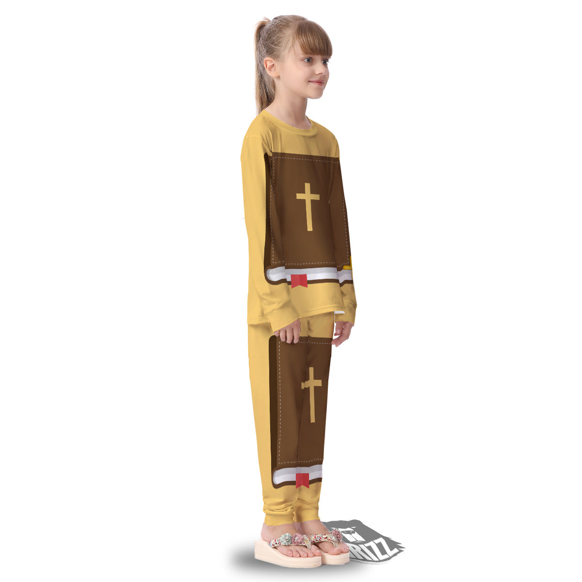 Holy Bible Christian Print Kid's Pajamas-grizzshop