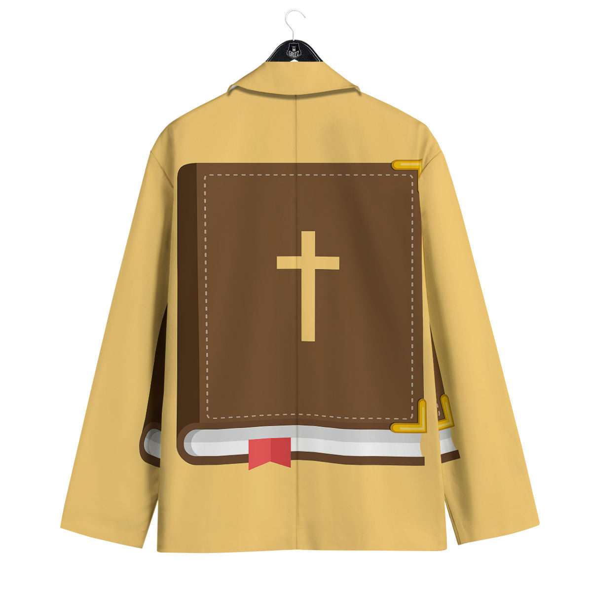 Holy Bible Christian Print Men's Sport Coat-grizzshop