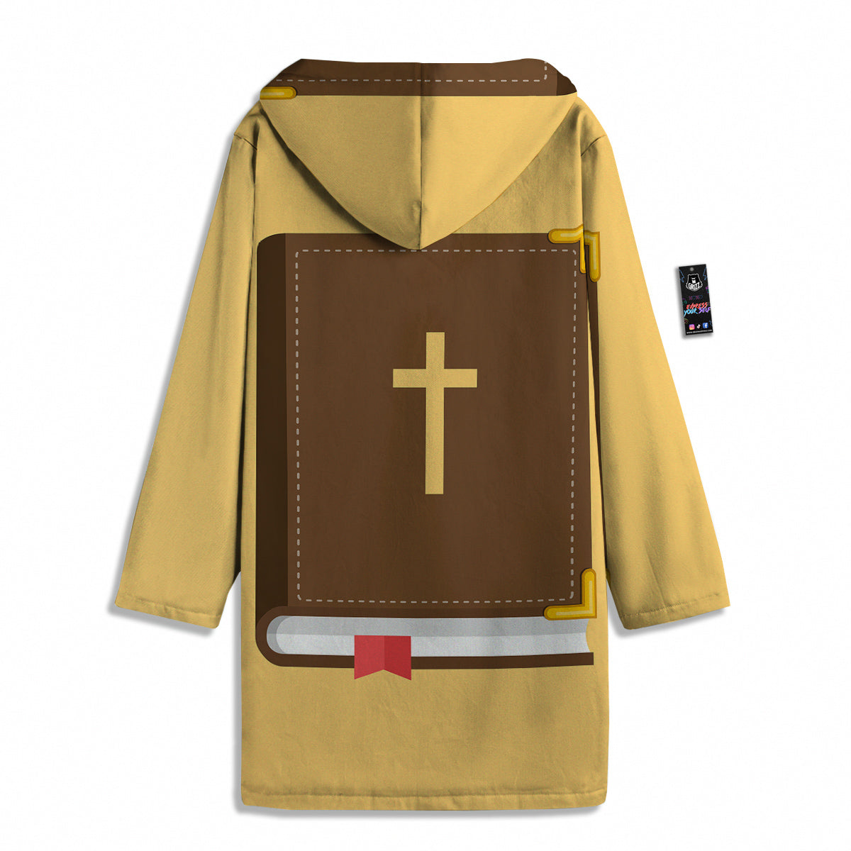 Holy Bible Christian Print Men's Windbreaker Jacket-grizzshop