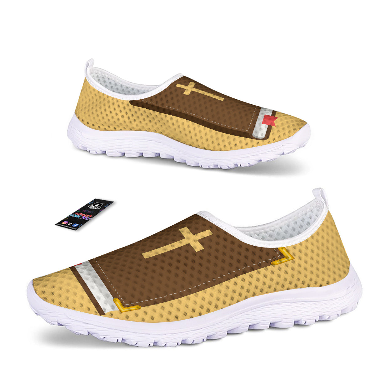 Holy Bible Christian Print Nurse Shoes-grizzshop