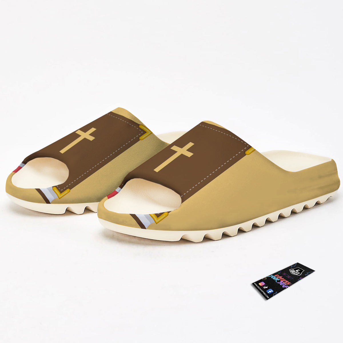 Holy Bible Christian Print Sandals-grizzshop