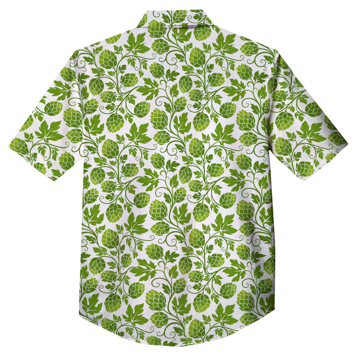 Hop Cone Cartoon Print Pattern Button Up Shirt-grizzshop