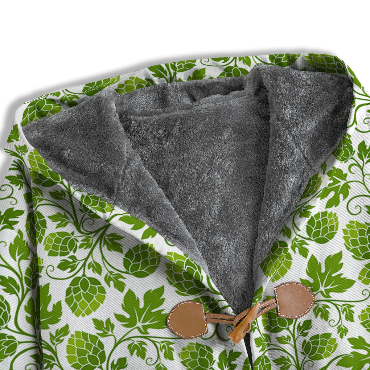 Hop Cone Cartoon Print Pattern Men's Windbreaker Jacket-grizzshop