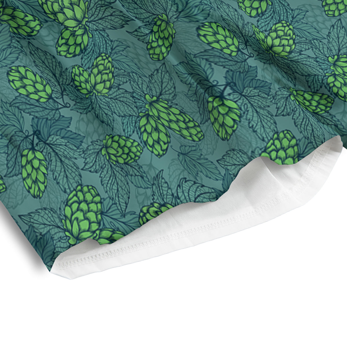 Koi Fish Carp Japanese Print Pattern Men's Athletic Shorts