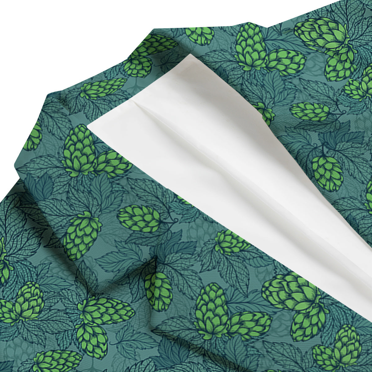 Hop Cone Cute Print Pattern Men's Blazer-grizzshop