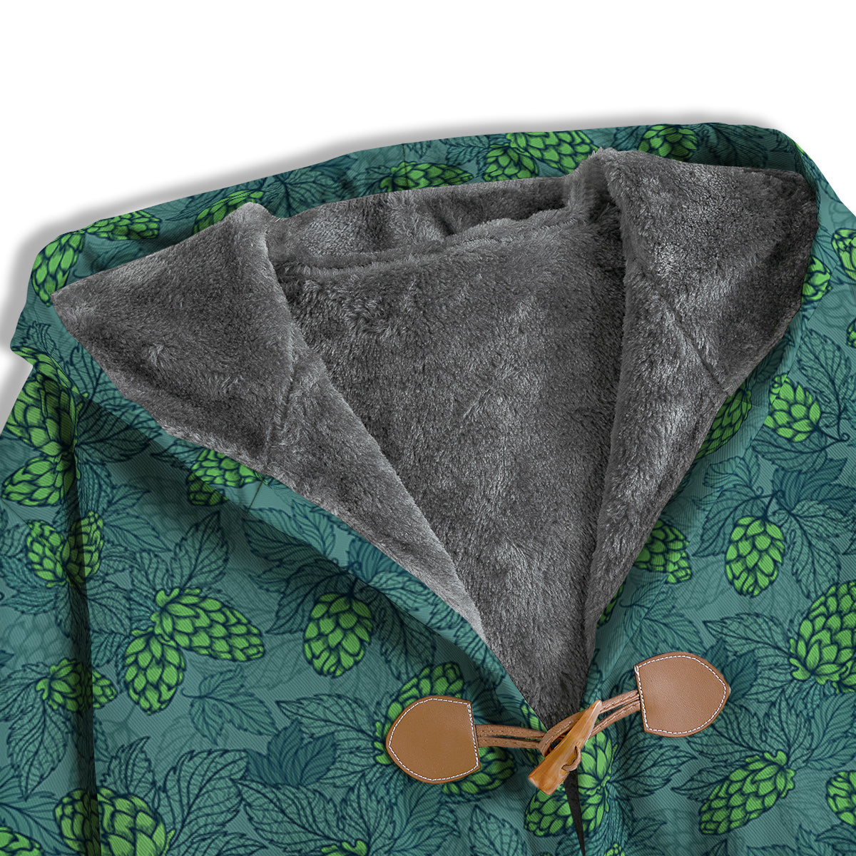 Hop Cone Cute Print Pattern Men's Windbreaker Jacket-grizzshop