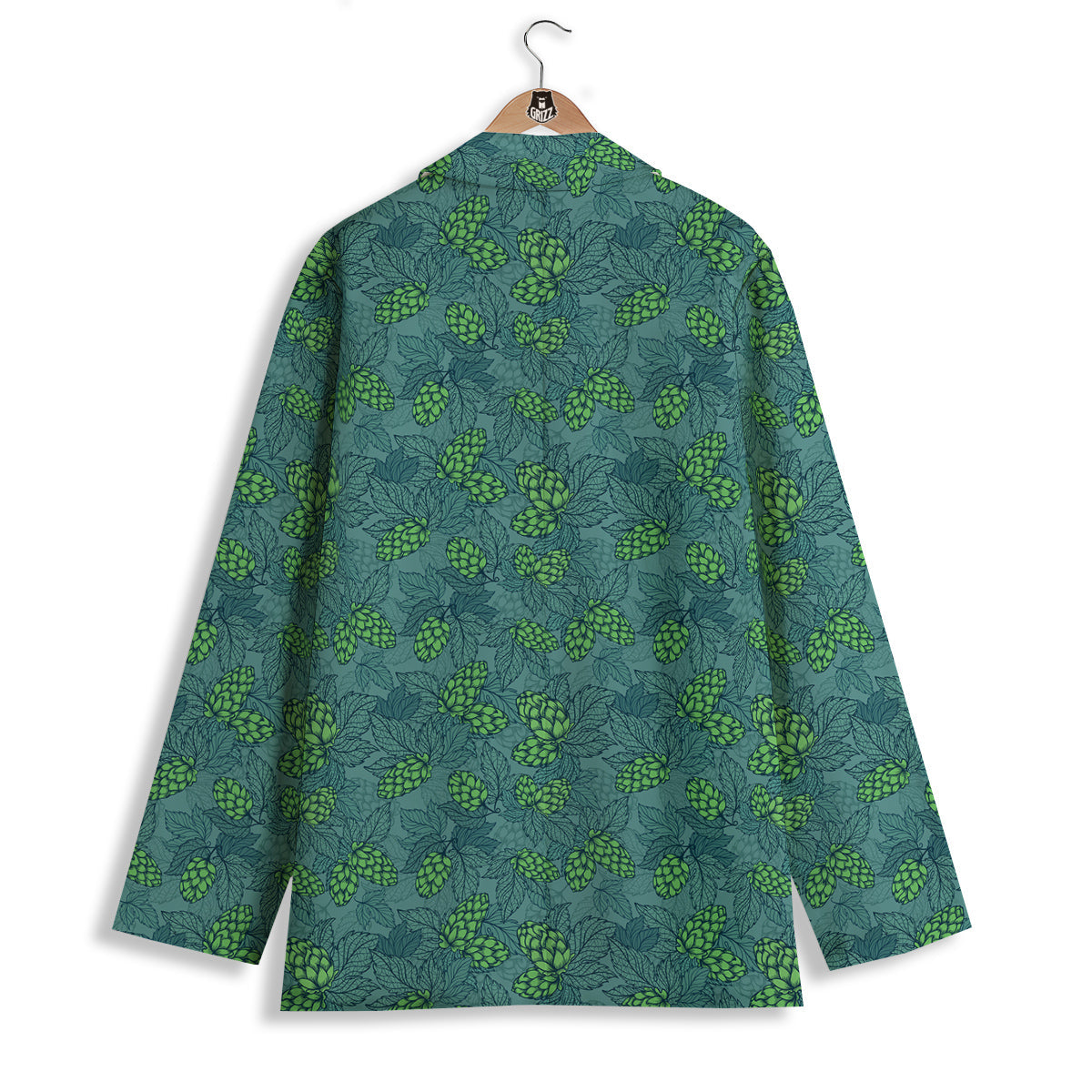 Hop Cone Cute Print Pattern Women's Blazer-grizzshop