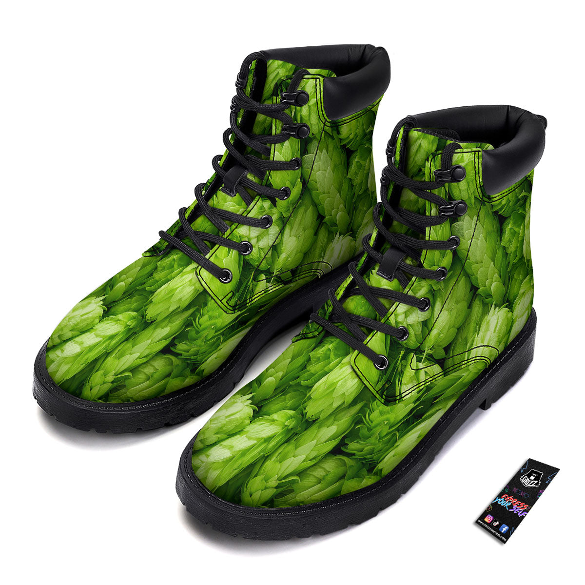 Hop Cone Fresh Print Boots-grizzshop