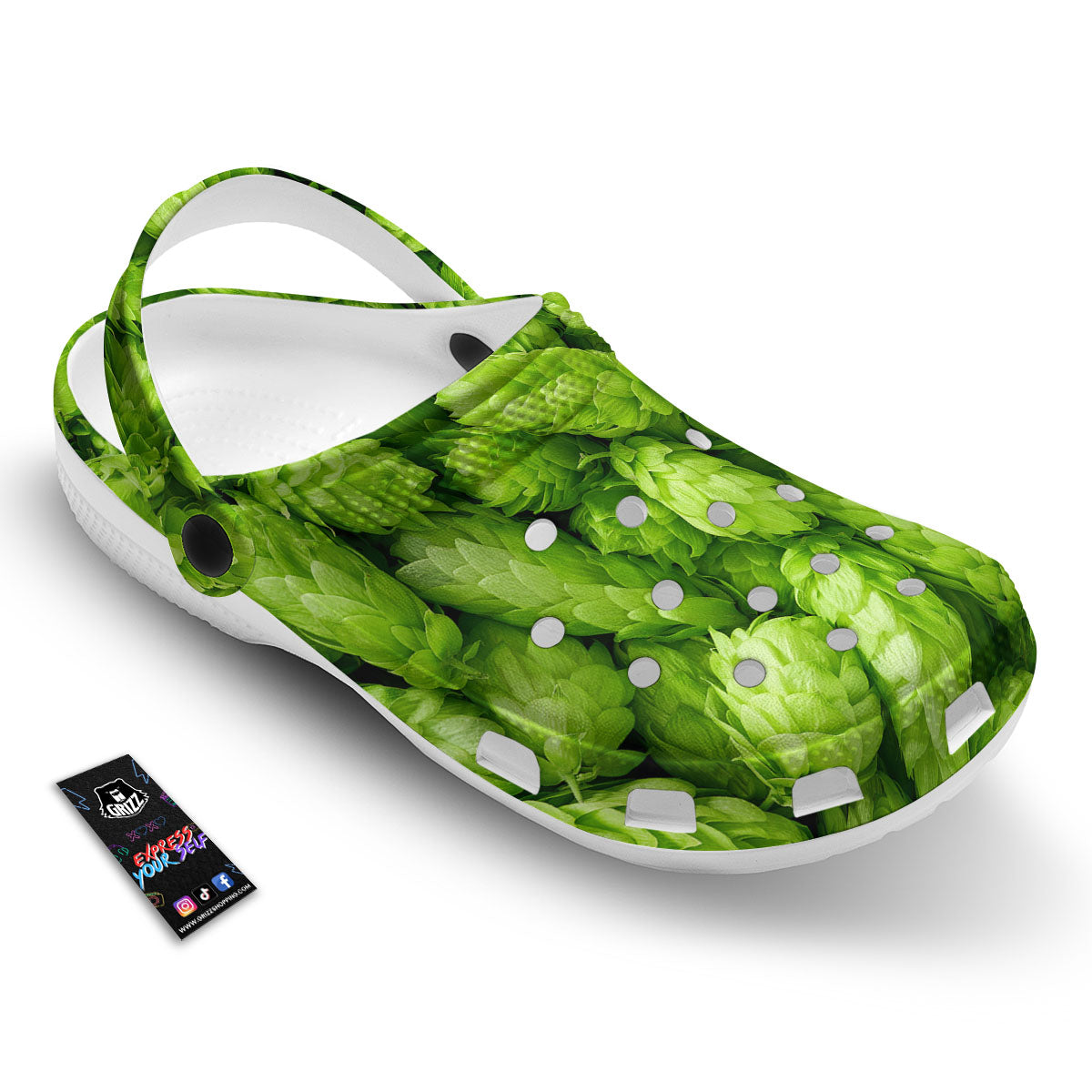 Hop Cone Fresh Print Clog-grizzshop