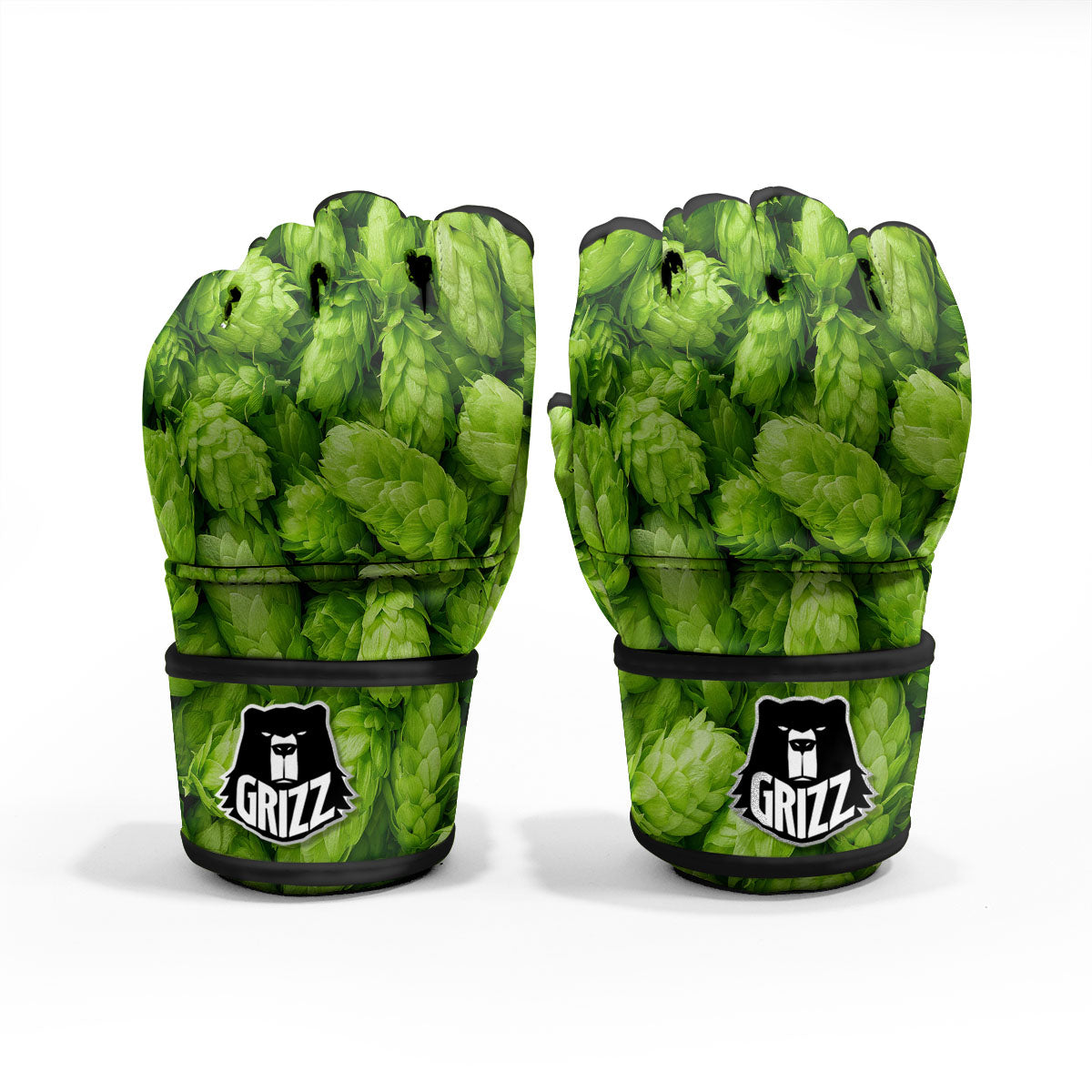 Hop Cone Fresh Print MMA Gloves-grizzshop
