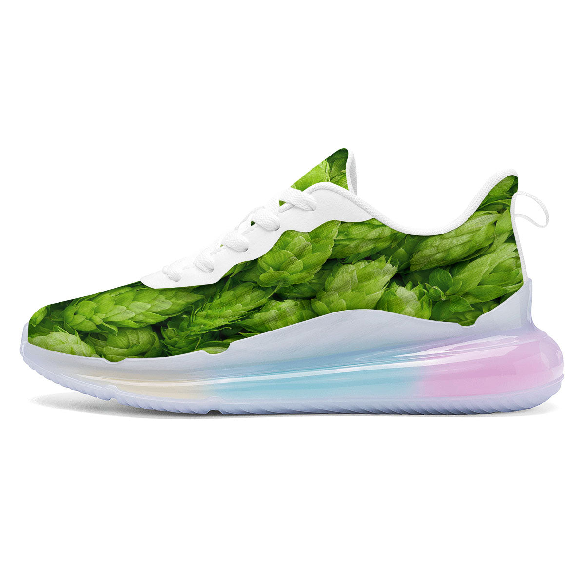 Hop Cone Fresh Print Running Sneakers-grizzshop