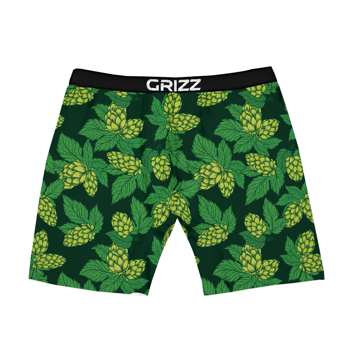 Hop Cone Vintage Print Pattern Boxer Briefs-grizzshop