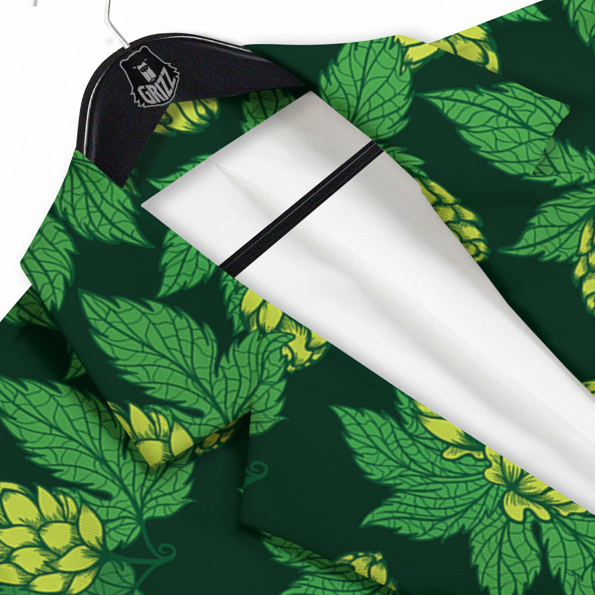 Hop Cone Vintage Print Pattern Men's Sport Coat-grizzshop