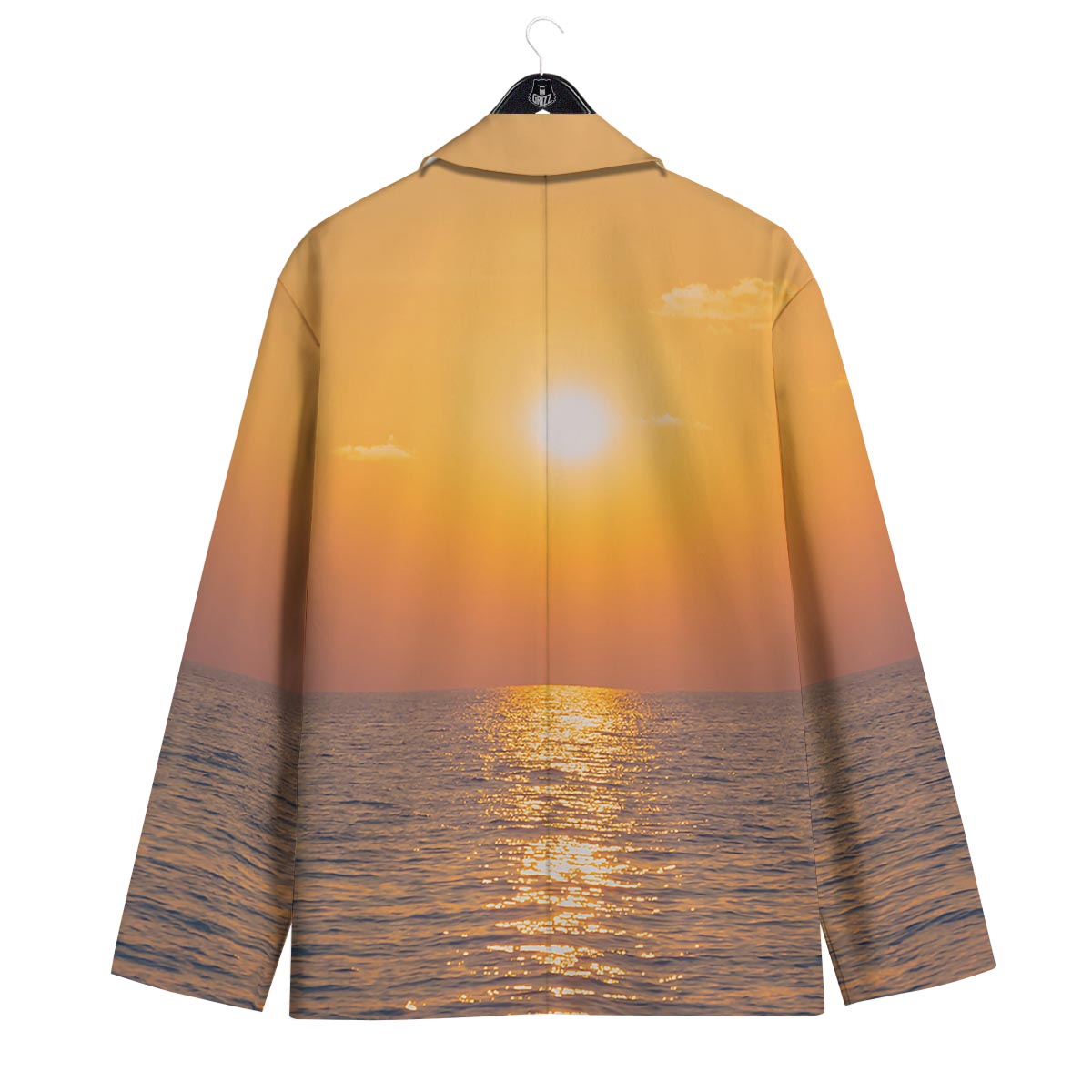 Horizon Sunrise Print Men's Sport Coat-grizzshop