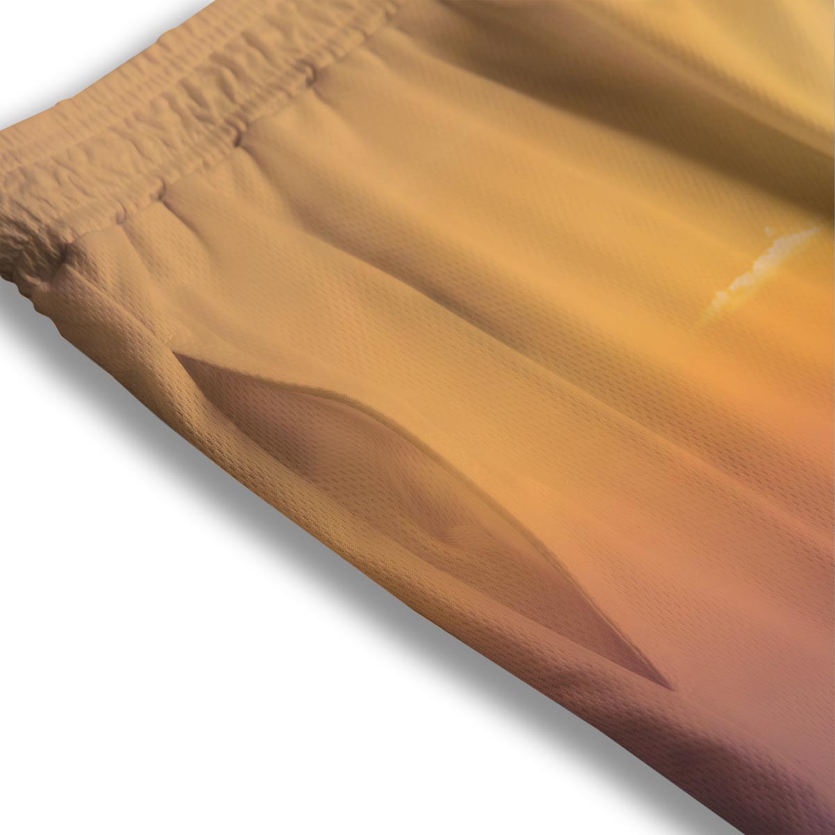 Horizon Sunrise Print Mesh Shorts
