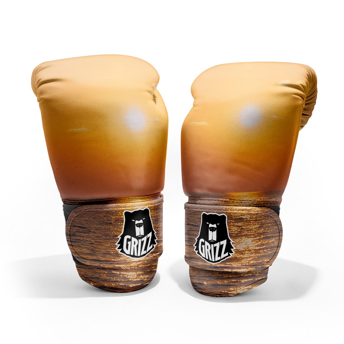 Horizon Sunrise Print Pro Boxing Glove