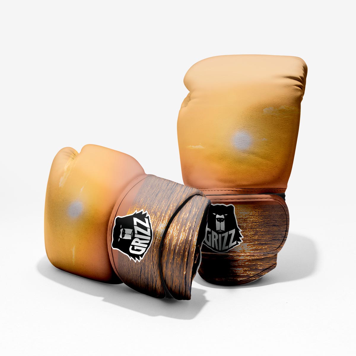 Horizon Sunrise Print Pro Boxing Glove