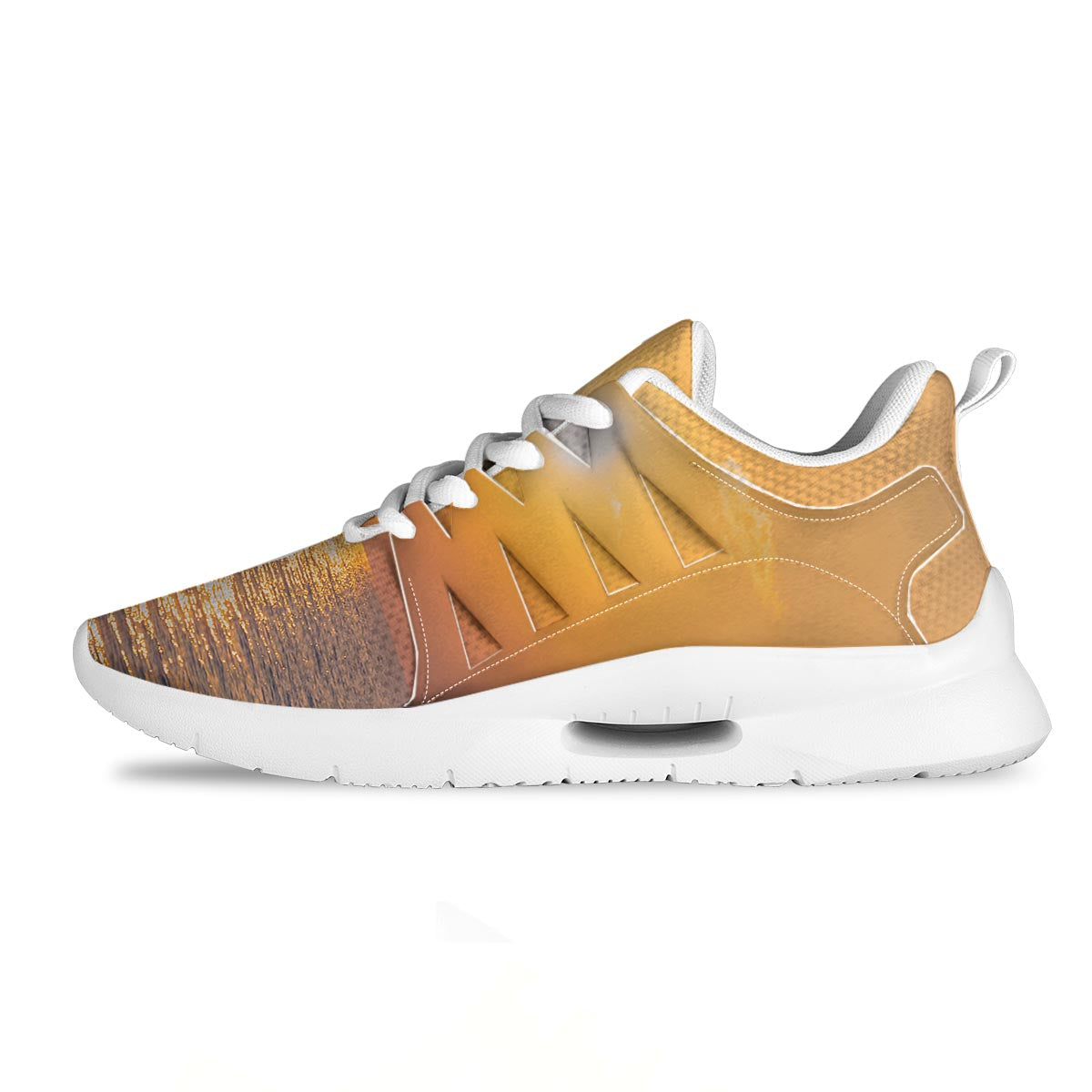 Horizon Sunrise Print Tennis Shoes-grizzshop