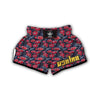 Horror Roses With Eyeballs Muay Thai Boxing Shorts-grizzshop