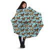 Horse Watercolor Print Pattern Umbrella-grizzshop