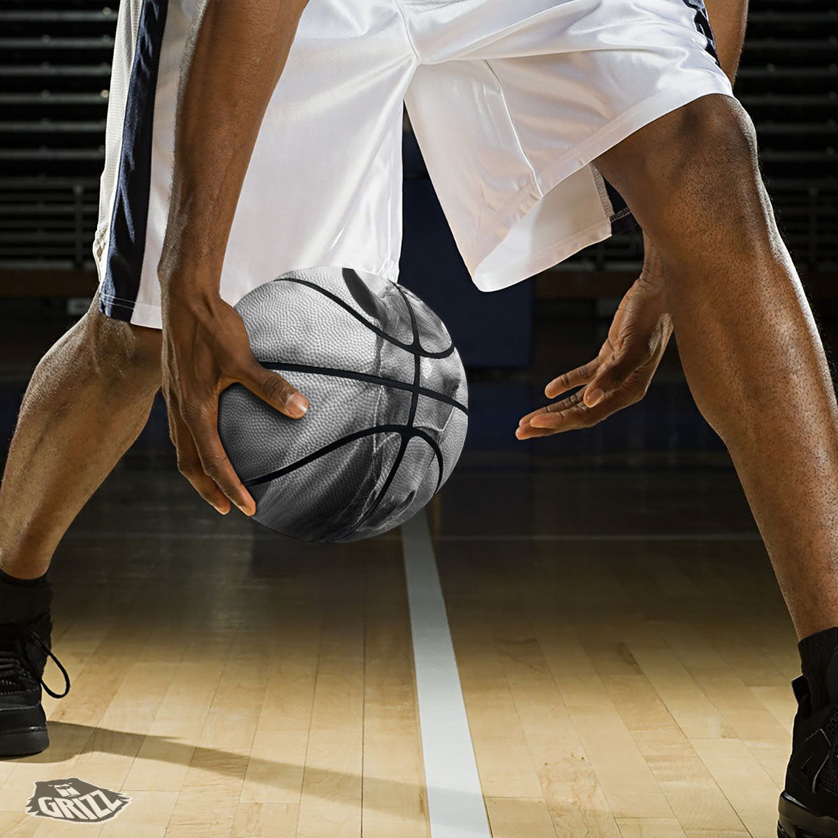 Horse Monochrome Print Basketball