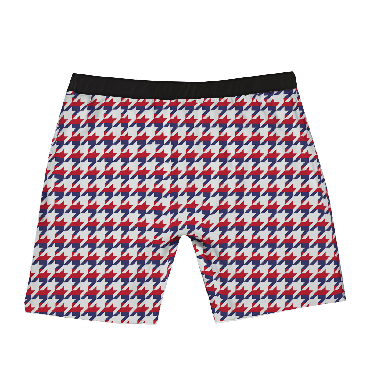 Houndstooth American Print Pattern Boxer Briefs-grizzshop