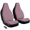 Houndstooth American Print Pattern Car Seat Covers-grizzshop