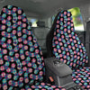 Houndstooth And Classic Polka Dot Print Pattern Car Seat Covers-grizzshop