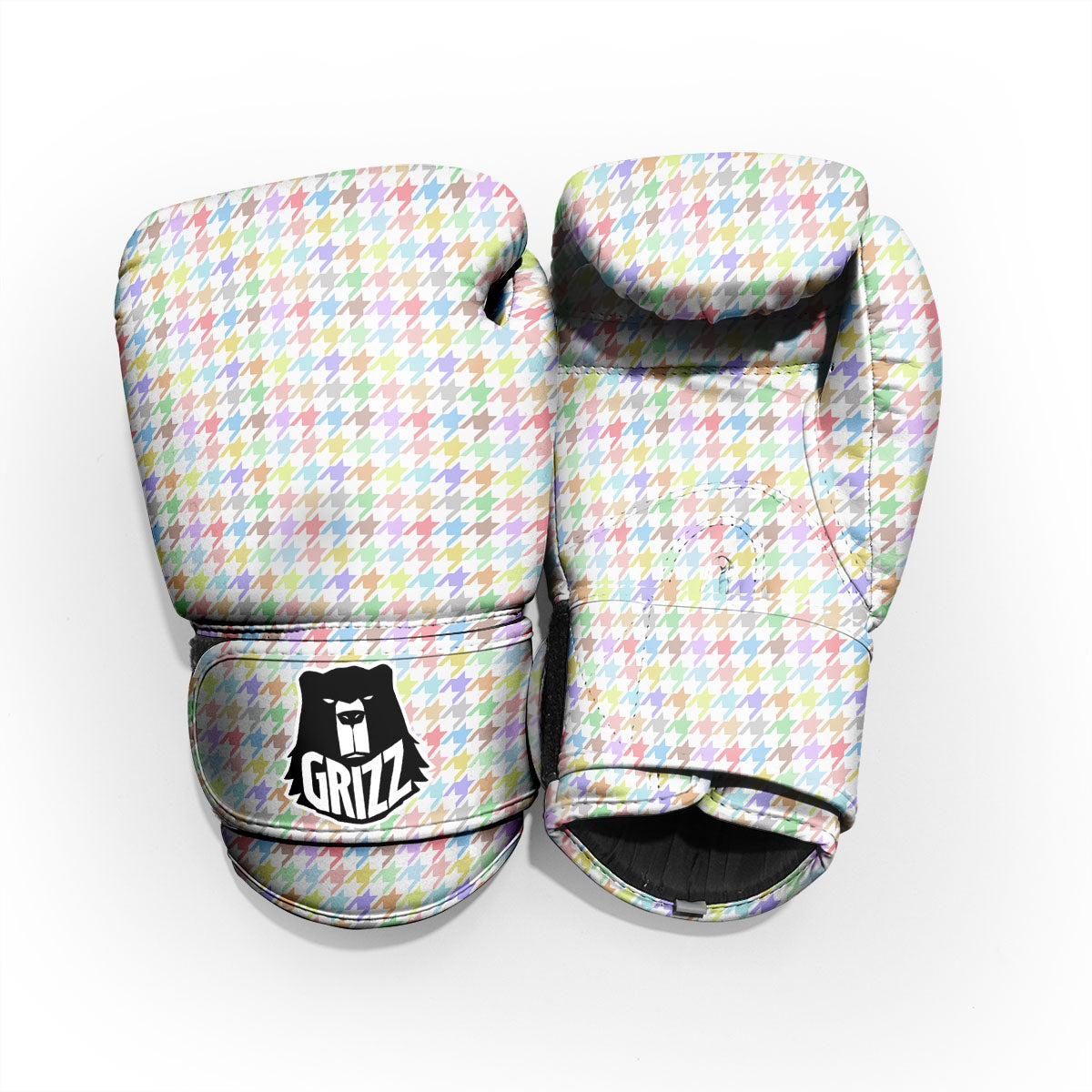 Houndstooth Colorful Print Pro Boxing Glove