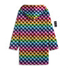 Houndstooth Rainbow Pride Print Pattern Men's Windbreaker Jacket-grizzshop