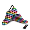 Houndstooth Rainbow Pride Print Pattern Water Shoes-grizzshop