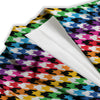 Houndstooth Rainbow Pride Print Pattern Women's Blazer-grizzshop