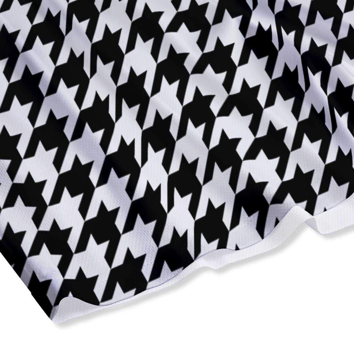 Knitted Cute Snowman Print Pattern Mesh Shorts