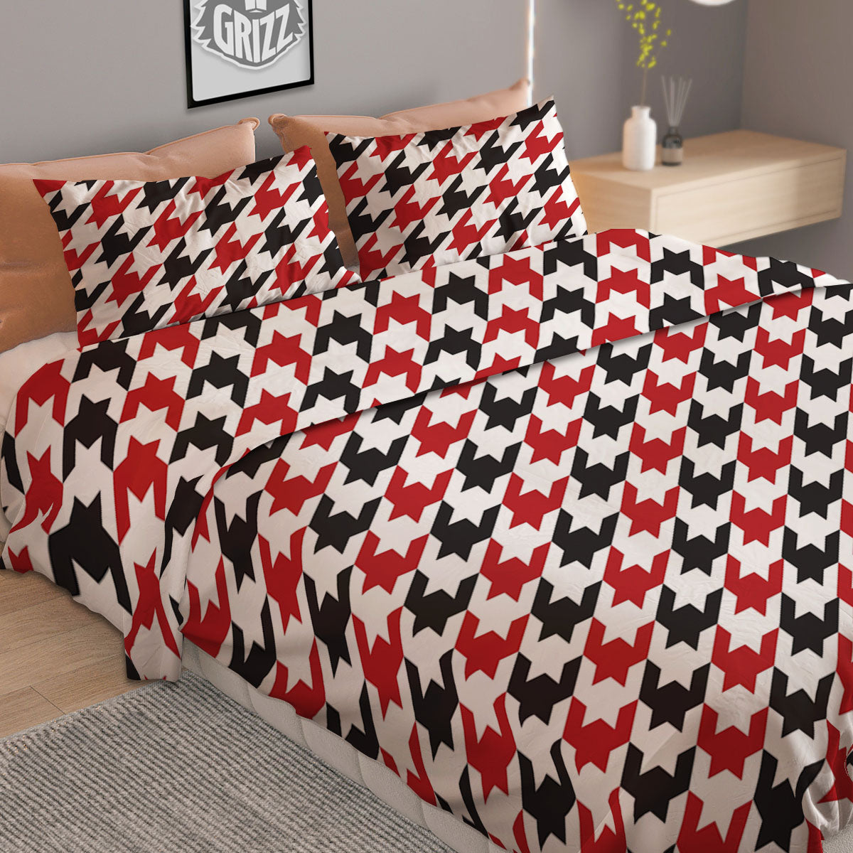 Horizon Sunrise Print Duvet Cover Bedding Set