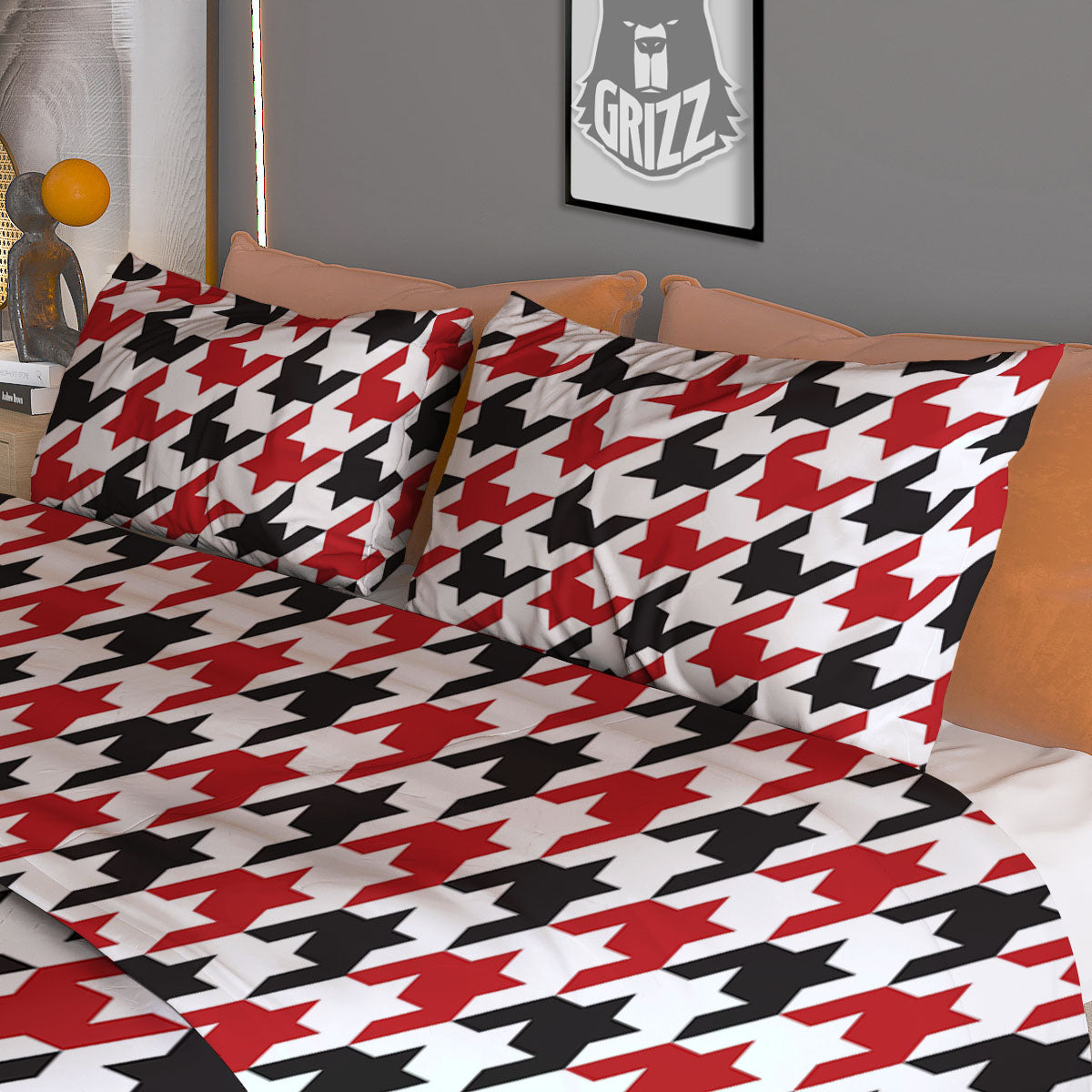 Horizon Sunrise Print Duvet Cover Bedding Set
