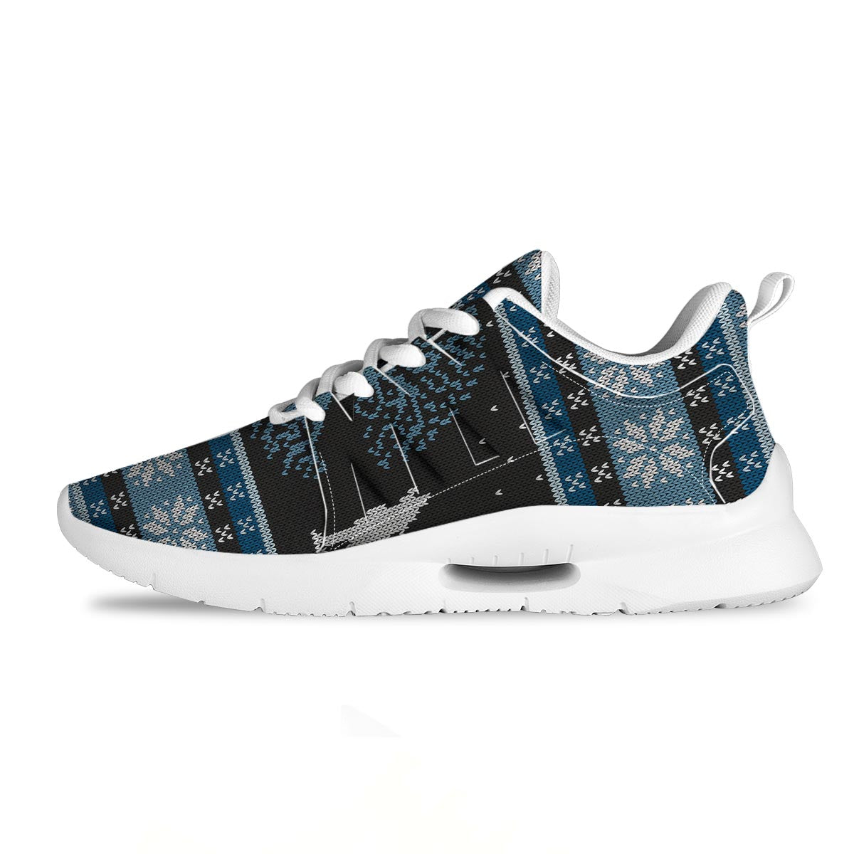 Howling Wolves And Tree Of Life Print Tennis Shoes-grizzshop