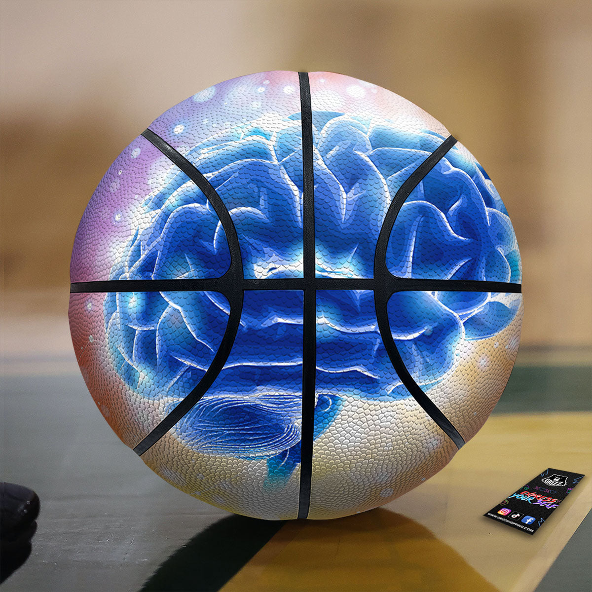 Human Brain Basketball-grizzshop