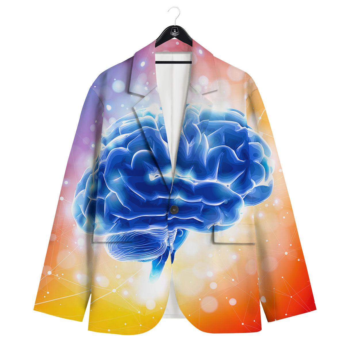 Human Brain Men's Sport Coat-grizzshop