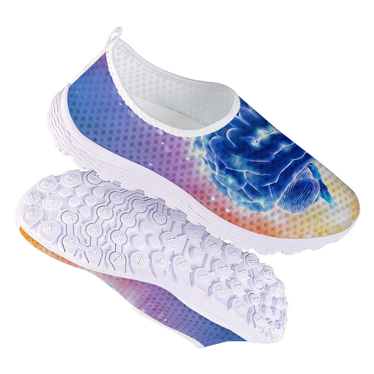 Human Brain Nurse Shoes-grizzshop