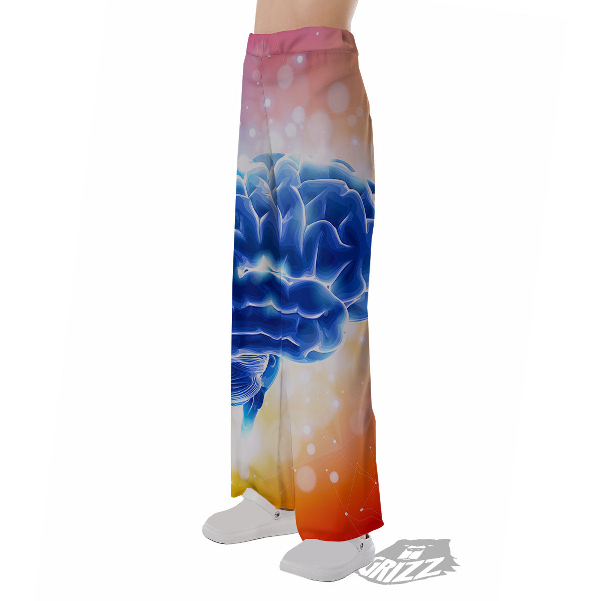 Human Brain Pajama Pants-grizzshop