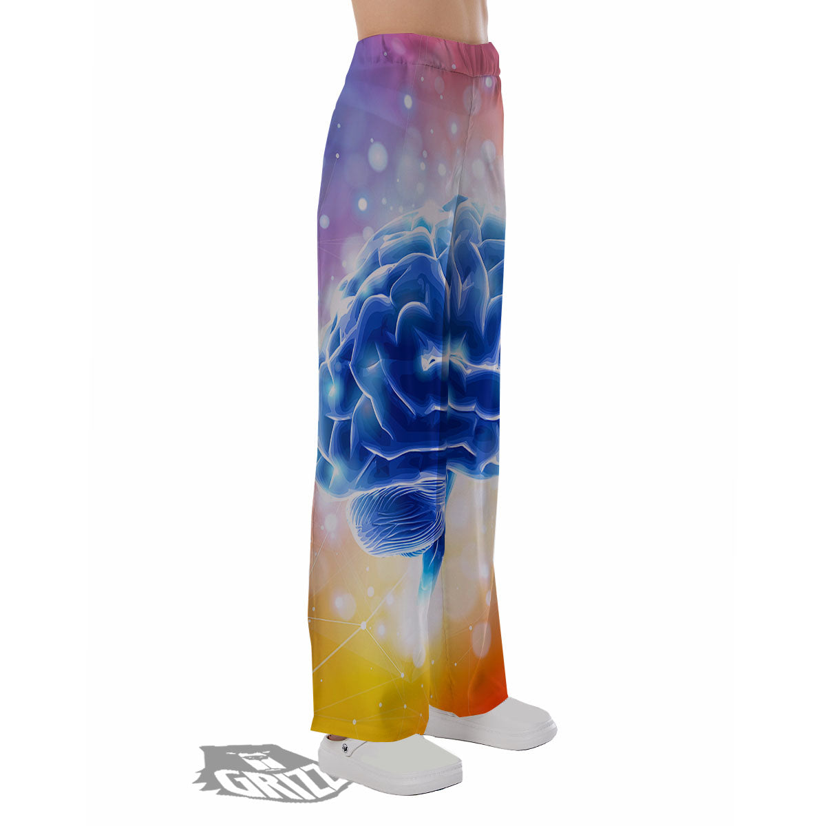 Human Brain Pajama Pants-grizzshop