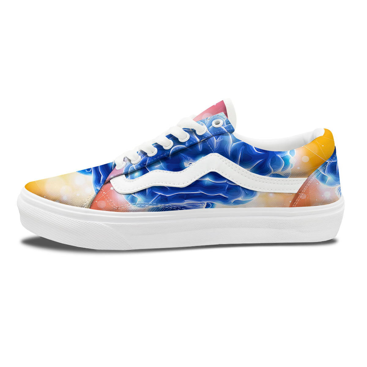 Human Brain Skate Shoes-grizzshop