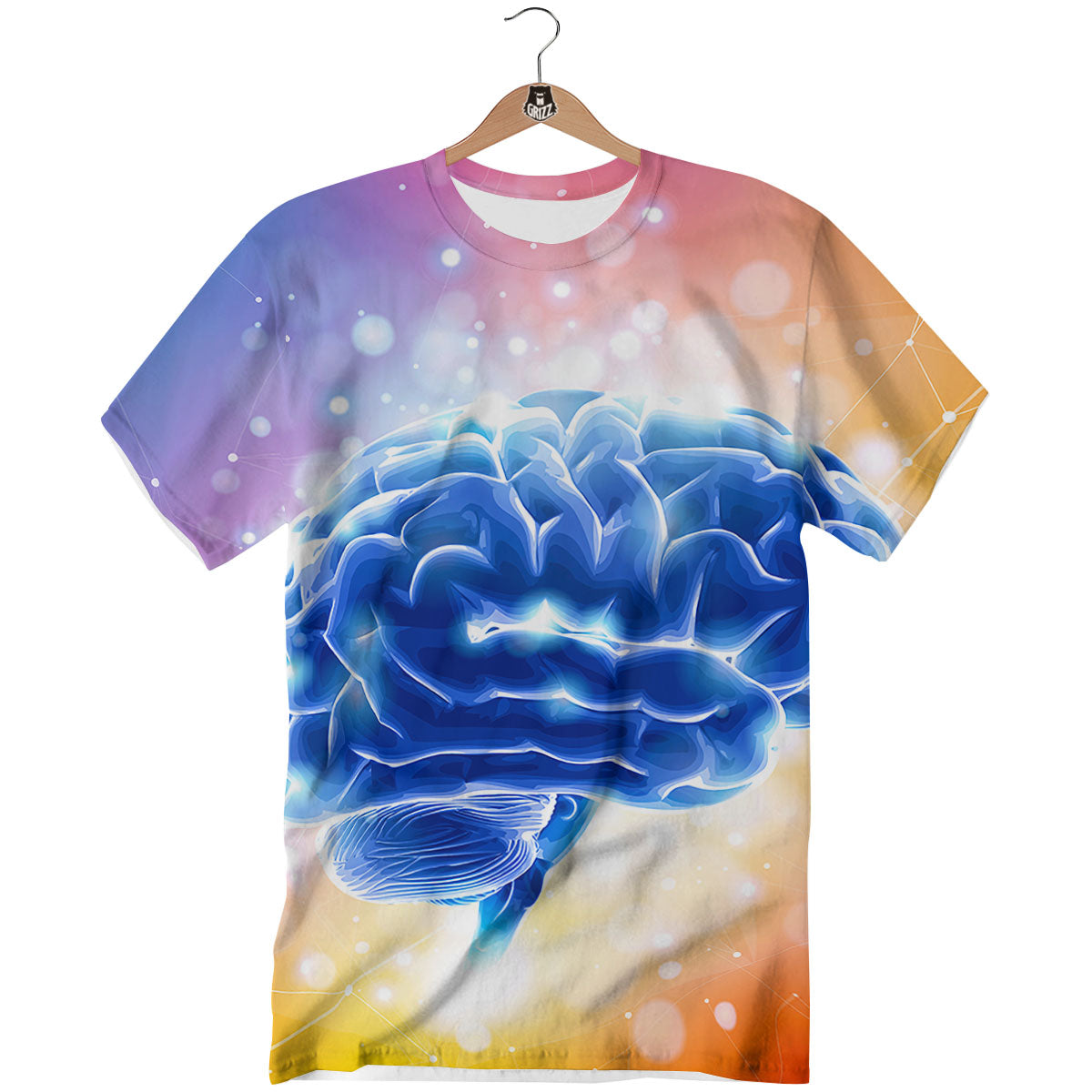 Human Brain T-Shirt-grizzshop
